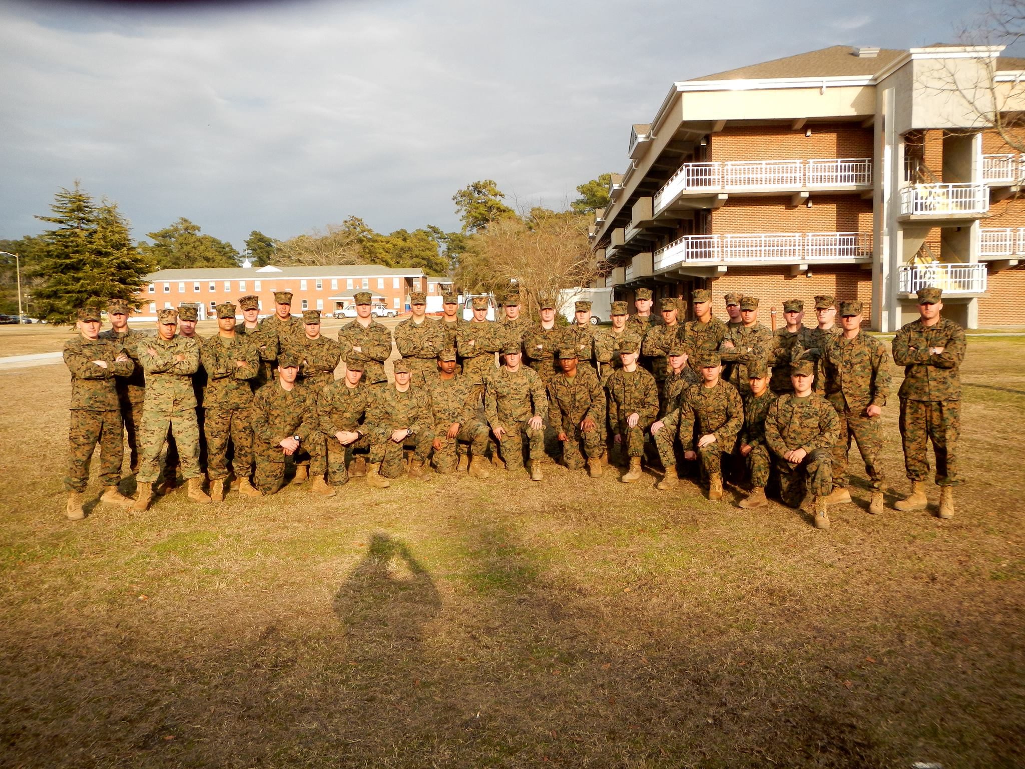 Adam's Marines in the field